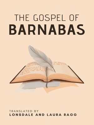 cover image of The Gospel of Barnabas